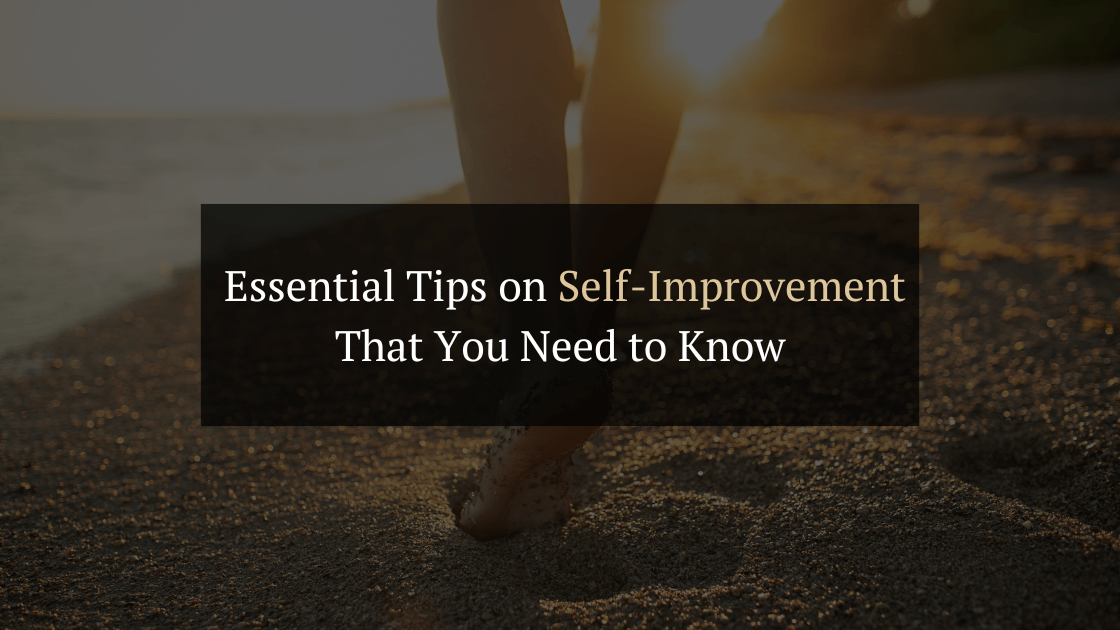 tips on self-improvement